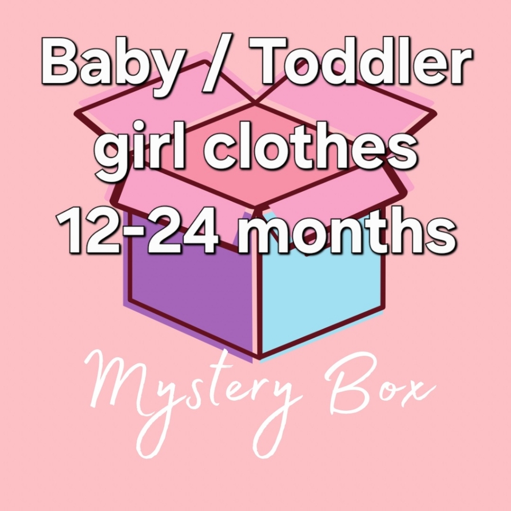 ❓️ Mystery Box ❓️ Baby Toddler Girl Clothes Clothing 12 To 24 Months